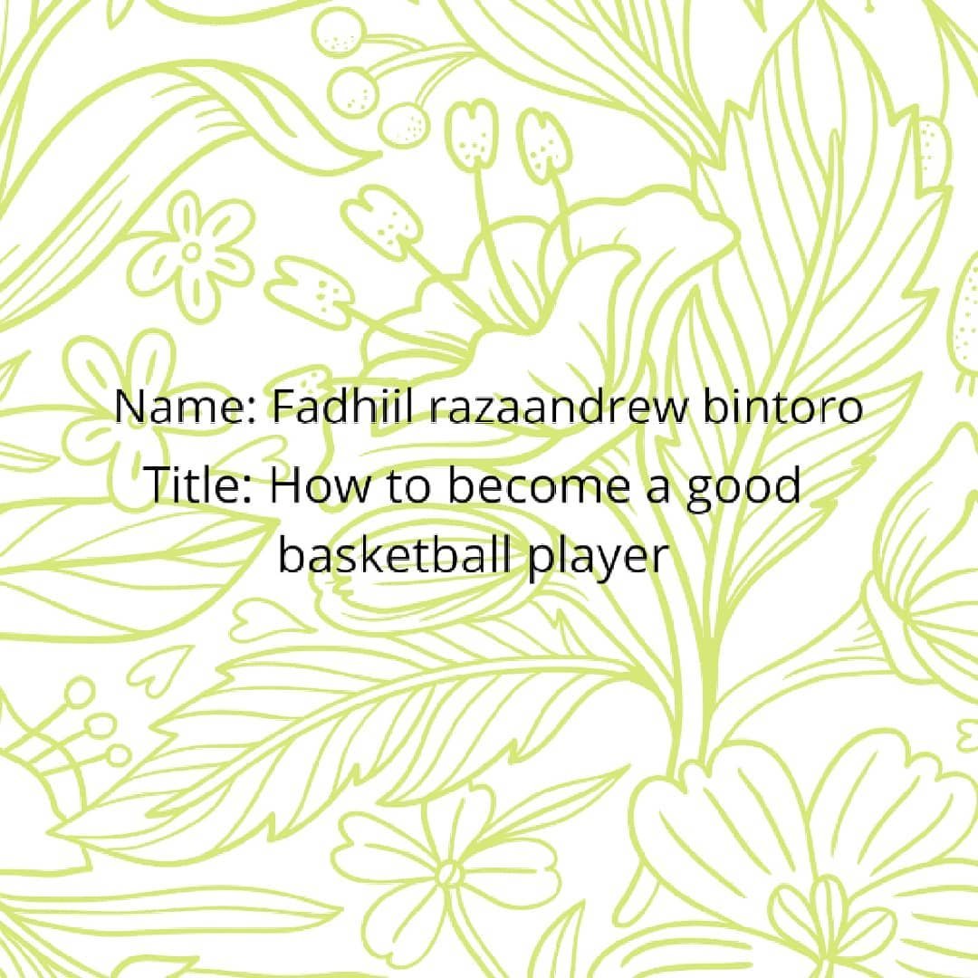 You are currently viewing How to be A Good Basketball Player