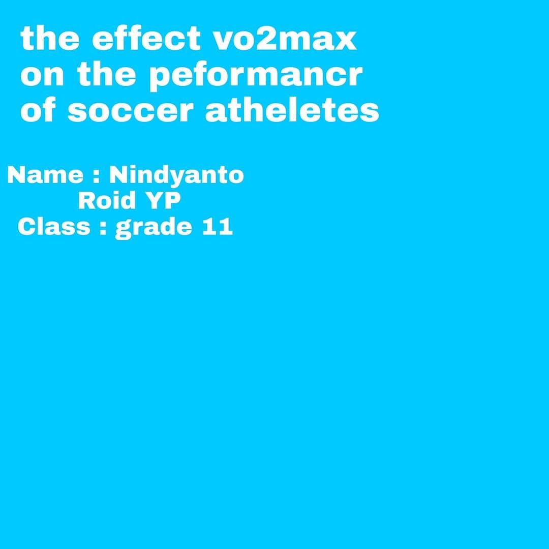 You are currently viewing The Effect of Vo2max on The Performance of Soccer Athletes