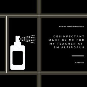 Read more about the article My Own Disinfectan for My Teacher